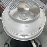 Gereinigtes Ventilatorrad eines Dachventilators (Abluftventilator)